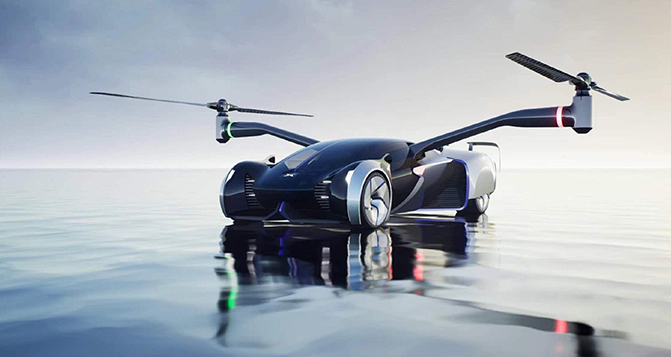Niedrige Höhenwirtschaft profitiert weiter, fliegende Autos sind startklar